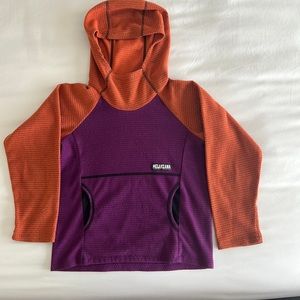 Kids Melanzana Micro-Grid Hoodie Size Medium